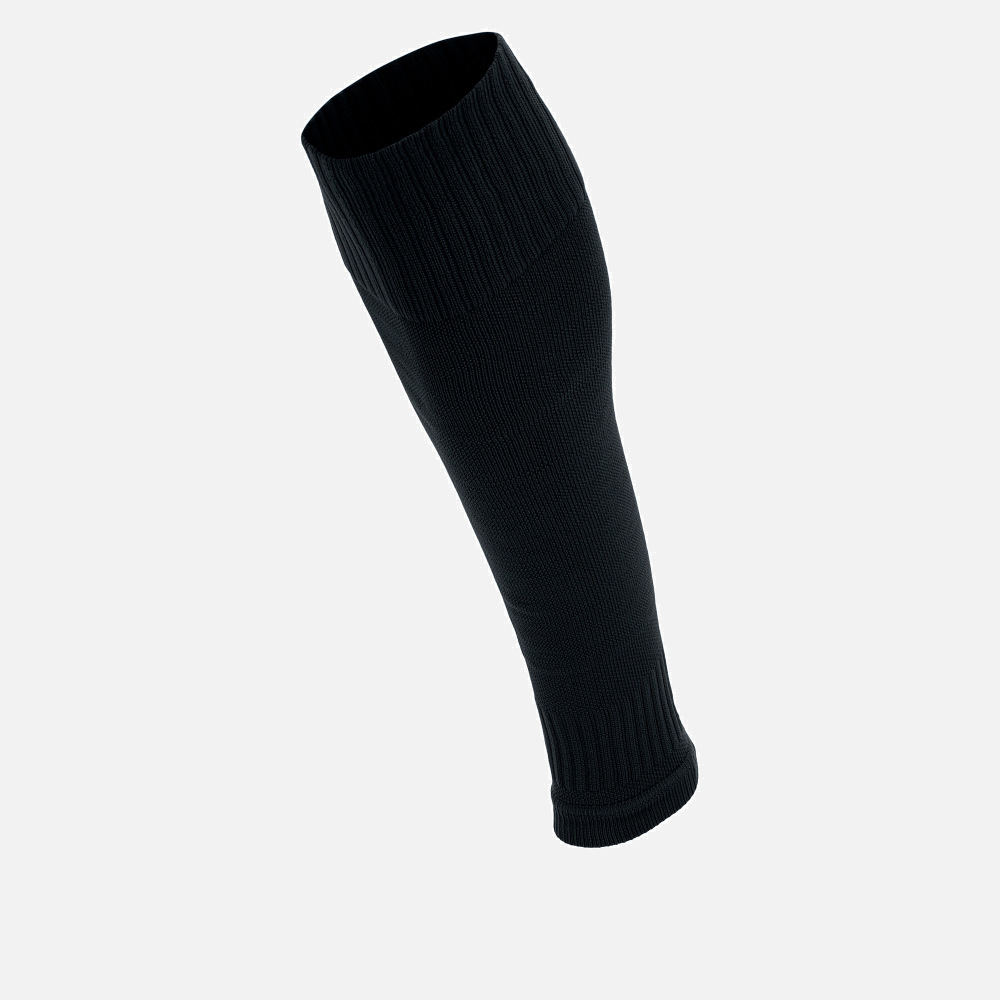 Schwarze PRIMEo Ramsen Fussballsocken Stegstutzen